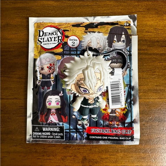 Demon Slayer Figural Bag Clip Keychain - Picture 1 of 4